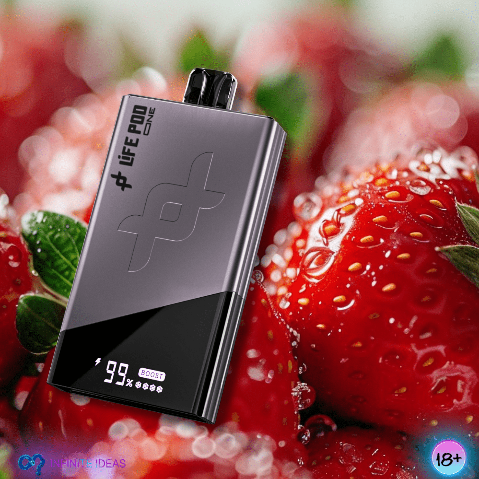 Life Pod One 40 000 — Strawberry Bubblegum at Sub-Ohm Vaping Polokwane